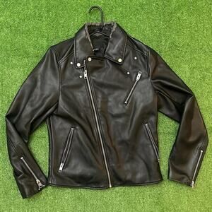Hm faux leather moto jacket